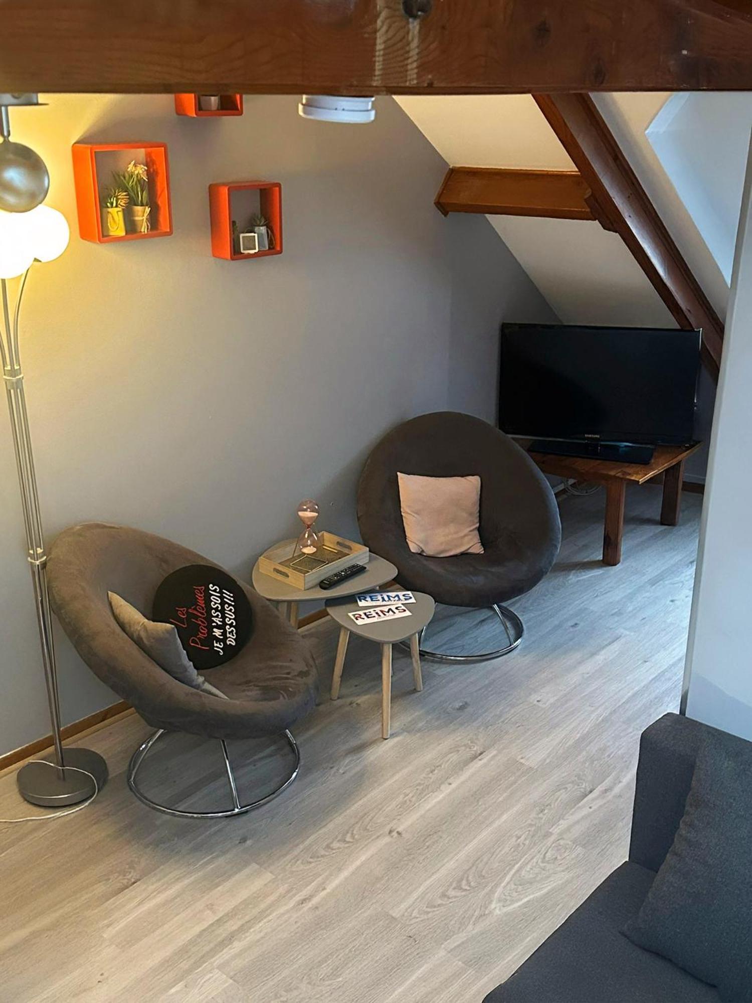Elegance & Confort - Appart Pres Caves Au Coeur De Reims